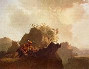 George Caleb Bingham Indiaan-the hidden enemy oil